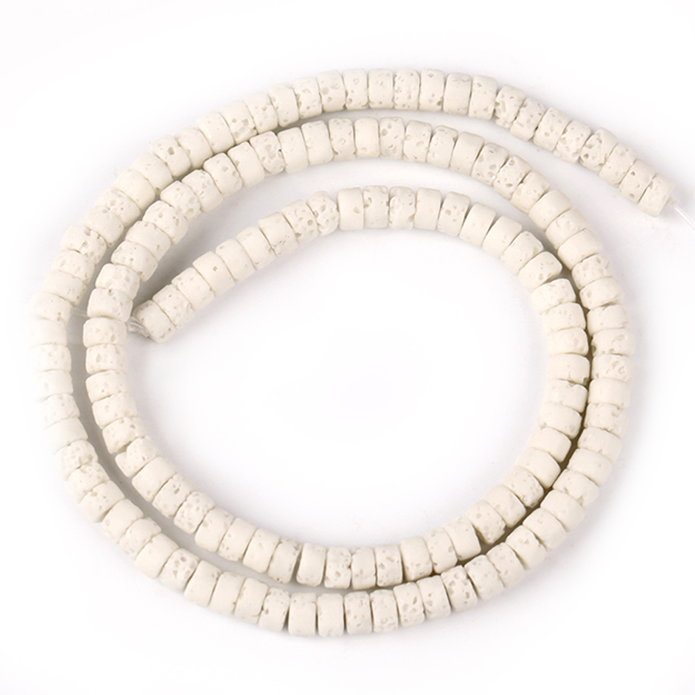 Perles Abacus kaki 4x3mm, 120 pièces