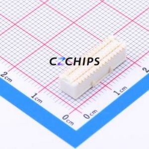 HC-SHD-2*16PLT-G-04 Wire-to-Board Pin Header SMD,P=1mm Connector 2x16P 1mm Vertical Mount SHD - Product Image 2