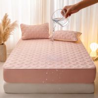 Protecteur de matelas imperméable, protège-matelas silencieux avec poche profonde, doux et respirant, housse de matelas de lit