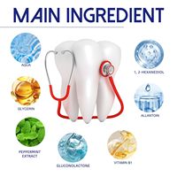 Spray buccal doux, produit d'hygiène buccale multi-usages pour apaiser l'inconfort dentaire