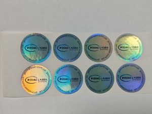 Sello DE SEGURIDAD DE holograma VOID 3D personalizado, etiqueta a prueba de manipulaciones PET, sello adhesivo antifalsificación para pestañas postizas, garantía nula - Product Image 2