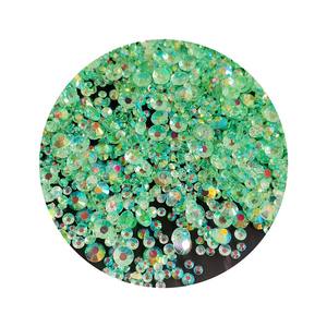 Transparent clair 3/4/6mm Flatback <span class=keywords><strong>strass</strong></span> acrylique gemme <span class=keywords><strong>paillettes</strong></span> cristaux pour Nail Art <span class=keywords><strong>et</strong></span> vêtement déco pour la fabrication de bijoux - Product Image 4