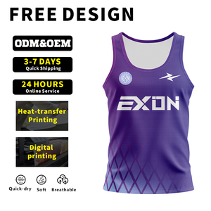 Elite Grade EXON Mesh Marathon Top Comfortabele snel drogende hardloop singlet - Product Image 4
