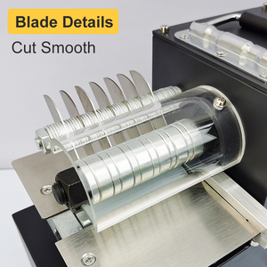 Nhỏ Tự Động Da Dải Máy Cắt Da Vành Đai Giày Làm Dây Đeo Da Vành Đai Cắt Xả Băng Máy - Product Image 4