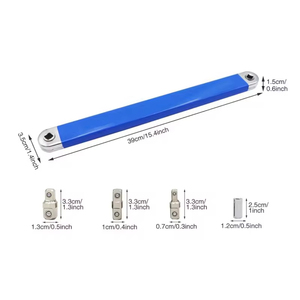 ประแจขันแบบปรับได้ DIY OEM พร้อมด้ามต่อขยายแบบออฟเซ็ต สำหรับงานช่างทั่วไป - Product Image 4