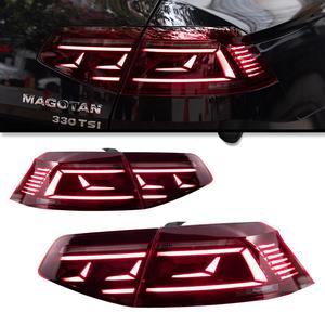 Dedicated to 16-19 B8 New 12V Red LED Taillight Assembly Modification Upgrade for B8.5 Trend B8 Red Lens LED Taillight Dedicated - Product Image 4