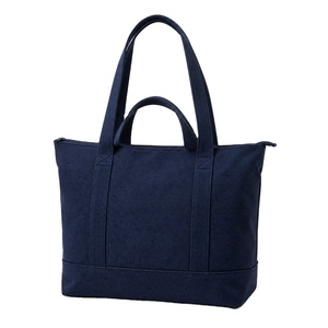 Sac fourre-tout vintage en toile de coton épaisse, couleur unie, ouverture supérieure, 14x15 pouces, personnalisable avec LOGO, vente en gros, toutes saisons - Product Image 1
