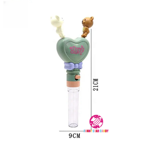 Caramelos de Plástico con Forma de Corazón, Dulces de Colores, Regalo para Niños, Tabletas de Azúcar en Tubo, Ositos de Peluche - Product Image 3