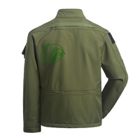 Veste Softshell Tactique Personnalisée Doublée Polaire Imperméable avec Système MOLLE sur la Poitrine pour Randonnée et Équitation – Grande Vente
