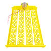 Couveuse automatique pour poulets, canards, oies, cailles, 32 œufs, panier à fleurs, mini plateau à œufs, 220V/110V/12V