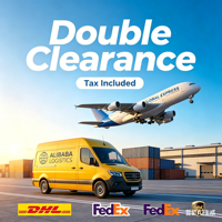 Service de logistique rapide porte-à-porte DHL, transport express, fret aérien, agent d'expédition FBA, Chine-USA, 3-7 jours