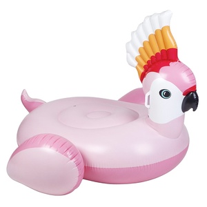 Flotador Gigante Inflable de Cacatúa para Piscina, Balsa Flotante de PVC Resistente, Isla Flotante para Agua, Juguete Acuático para Adultos y Niños, Verano - Product Image 1
