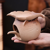 Fourneau en céramique pour torréfaction de feuilles de thé et aromathérapie, diffuseur d'huiles essentielles et bougie pour cérémonie du thé