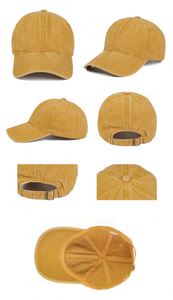 Washed Unstructured Cotton <b>Plain</b> <b>Baseball</b> <b>Cap</b> Retro Adjustable Dad Hats Gift for Men Women Promotional Gifts - Product Image 4
