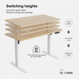 โครง<span class=keywords><strong>โต๊ะ</strong></span>ไฟฟ้าแบบ Heavy Duty สำหรับ<span class=keywords><strong>โต๊ะ</strong></span>ยืนทำงาน - <span class=keywords><strong>โต๊ะ</strong></span>ปรับระดับความสูงด้วยมอเตอร์เดี่ยว 2 ขา ขายส่ง - Product Image 4