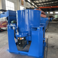 Centrifugeuse de Concentration Minérale Hengchang pour l'Extraction d'Or, Usine de Traitement d'Or 100 TPD, Capacité 10-40t/h