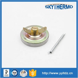 D63mm Kontroler Pengukuran Suhu Tinggi Dunia Akurasi Tinggi Instrumen Temperatur Pipa Air Bimetal Termometer - Product Image 4
