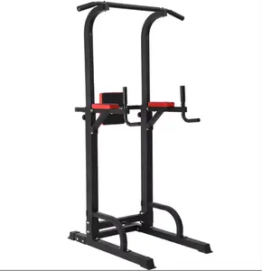 Multi-Function Home Gym Fitness Equipment Pull Up Bar Dip Station Power Tower-All-in-One Dip Stand