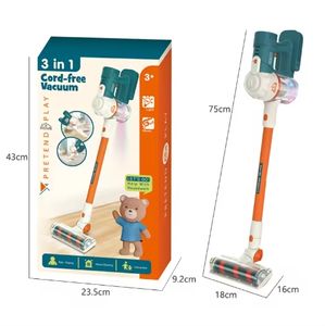 Haute qualité 3 en 1 Mini <span class=keywords><strong>aspirateur</strong></span> <span class=keywords><strong>sans</strong></span> <span class=keywords><strong>fil</strong></span> jouets avec lumières et musique semblant jouer maison <span class=keywords><strong>jouet</strong></span> jeux éducatifs pour les enfants - Product Image 1