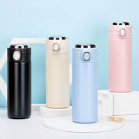Precio de fábrica al por mayor 400Ml termo botella de agua termo aislado de acero inoxidable té café termo al vacío termos con filtro
