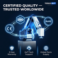 TEPKOBOT MG400 Brazo Robótico de Escritorio de 4 Ejes, Alcance de 440 mm, Automatización de Laboratorio, Manipulación de Líquidos, Robot Colaborativo de Escritorio