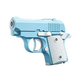 ปืนพก3D ของเล่นสำหรับเด็กผู้ชายปืนบีบอัดแรงดันสินค้าออกใหม่2023