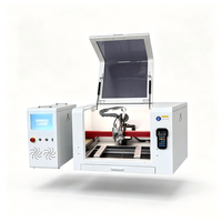 LCVTX-4040 Máquina Láser de Fibra Digital CNC de Alta Precisión, Portátil, de Escritorio, para Piezas de Precisión, 400*400mm