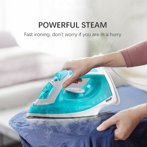 Plancha de Vapor Eléctrica RAF China, <span class=keywords><strong>Precio</strong></span> Económico, Plancha de Cerámica para el Hogar, Función Anti-goteo - Product Image 5