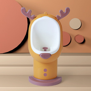 Children's Wall Mounted Urinal Oval <b>Potty</b> For <b>Boys</b> Adjustable Height Green Blue Khaki Color PP Material Modern Design - Product Image 2