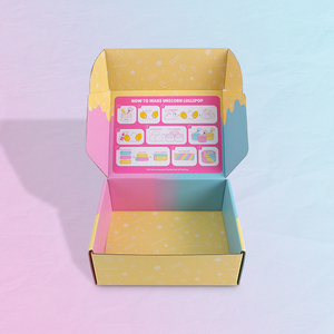 Hoàn hảo hộp bưu phẩm gói thiết kế mới vận chuyển hộp giấy cho quà tặng chăm sóc da - Product Image 3