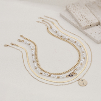 Collier pendentif circulaire œil de démon : Chaîne multicouche hip-hop tendance pour la Saint-Valentin