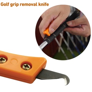 Herramienta para quitar empuñaduras de palos de golf, cuchillo multiusos, cuchillo cortador de gancho - Product Image 4