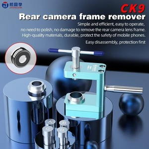Outil de démontage de cadre de caméra arrière RELIFE TF4 pour <span class=keywords><strong>iPhone</strong></span> X-16 Series, support rotatif multi-têtes en alliage d'aluminium - Product Image 3