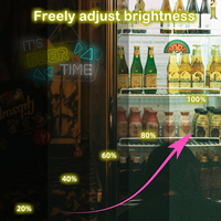 Neonawall En gros Enseigne néon LED personnalisée « It's Beer Time » avec indice de protection IP65, lumière murale USB pour décoration de bar, pub, chambre, fête, cadeau, ou pour la décoration de la « Man Cave »