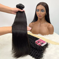 Ellayu Alibaba Hair Products Beauty Hot Supplier Grade 12A 100% Cheveux Humains Non Traités Lisses Extensions de Cheveux Naturels Fournisseur