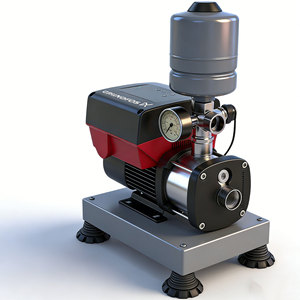 Grundfos CmbE Variable Frequency Booster <b>Pump</b> 1-1/2 In <b>Electric</b> Centrifugal For Tap <b>Water</b> - Product Image 1