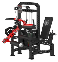 Nuevo diseño Cable Crossover Gym Equipment Máquina de gimnasio comercial Dispositivo de entrenamiento de fuerza para culturismo