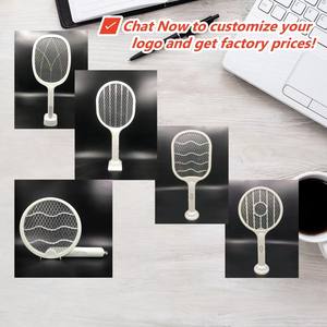 Raquette électrique portable <span class=keywords><strong>anti</strong></span>-moustiques et <span class=keywords><strong>anti</strong></span>-mouches avec une portée allant jusqu'à 20 m pour un usage domestique - Product Image 6