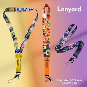 Großhandel Bangtan Jungen KPOP Telefon Lanyard JUNGKOOK V JIMIN JIN SUGA J-HOPE RM Riemen Hals Dekoration Fan Geschenk Polyester Lanyard - Product Image 2