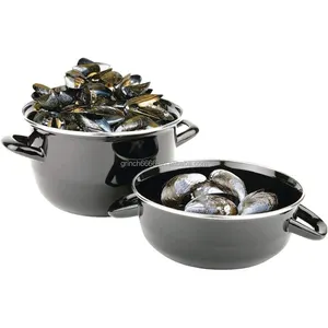 Olla para Mariscos <span class=keywords><strong>de</strong></span> Esmalte con Tapa para Conchas - Product Image 2