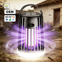 Nouvelle Arrivée Lampe Anti-Moustiques Solaire Compacte et Portable pour Jardin, Terrasse et Pelouse, Économe en Énergie