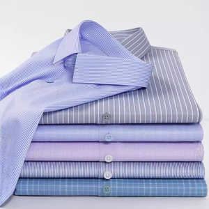 Camicie <span class=keywords><strong>da</strong></span> <span class=keywords><strong>Uomo</strong></span> Formali Antipiega in Cotone con Bottoni Personalizzate ODM - Product Image 1