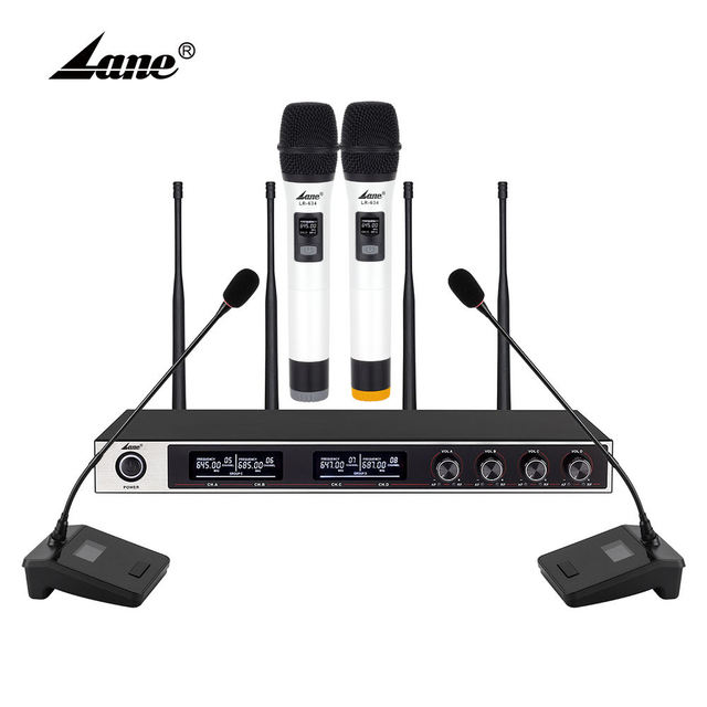 High Quality Professional Wireless Microphone Professional Single Uhf Wireless Microphone Professional