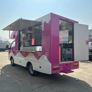 Camión de Helados Móvil Pequeño y Económico en Oferta, Camionetas Refrigeradas para Cocina, Vehículo Refrigerado para Café y Comida Rápida en Venta, Personalizable - Product Image 4