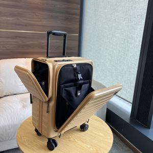 <span class=keywords><strong>Valise</strong></span> rigide vintage à roulettes pour voyage, ensemble de bagages avec <span class=keywords><strong>roues</strong></span> <span class=keywords><strong>rétractables</strong></span> - Product Image 2