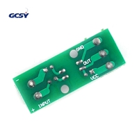 Módulo de Aislamiento Optoacoplado de 1 Canal PC817 EL817 3V-5V 12V 24V, Aislador Fotoeléctrico con Soporte de Riel para PLC, Motor y Placa de Control