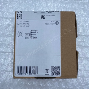 เซ็นเซอร์วัดระยะทางแบบโฟโตอิเล็กทริก I-FM OGD580 Time-of-Flight Laser Sensor IO-Link Class 1 Laser M18 Thread - Product Image 3
