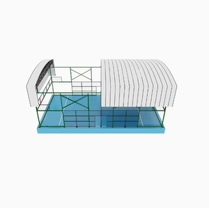 Techo retráctil eléctrico motorizado para exteriores, toldo móvil para cancha de baloncesto, cancha de pádel, toldo eléctrico deslizante para protección contra la lluvia y el sol - Product Image 2