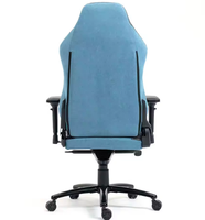 Accoudoir réglable 4D Style Racing Chaise de bureau pivotante de jeu moderne chinoise pliable en cuir synthétique Fer Dossier réglable