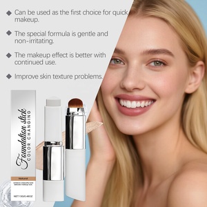 Base de Maquillaje en Barra de Doble Cara con Combinación de Colores, Base de Maquillaje en Crema de Doble Cabeza que Cambia de Color, Ilumina la <span class=keywords><strong>Piel</strong></span> - Product Image 4